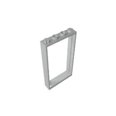 Door Frame 1 x 4 x 6 Type 2 #60596 Door Frame 1 x 4 x 6 Type 2 #60596 - 71-Light Bluish Gray Lego Block Sets Alternative