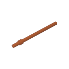 Bar 6L with Stop Ring #63965 Bar 6L with Stop Ring #63965 - 83-Dark Orange Lego Block Sets Alternative