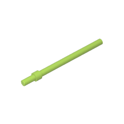 Bar 6L with Stop Ring #63965 Bar 6L with Stop Ring #63965 - 42-Lime Lego Block Sets Alternative