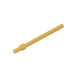 Bar 6L with Stop Ring #63965 Bar 6L with Stop Ring #63965 - 37-Bright Gold Lego Block Sets Alternative