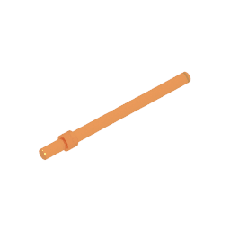 Bar 6L with Stop Ring #63965 Bar 6L with Stop Ring #63965 - 120-Trans Orange Lego Block Sets Alternative