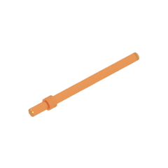 Bar 6L with Stop Ring #63965 Bar 6L with Stop Ring #63965 - 120-Trans Orange Lego Block Sets Alternative