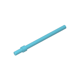 Bar 6L with Stop Ring #63965 Bar 6L with Stop Ring #63965 - 46-Medium Azure Lego Block Sets Alternative