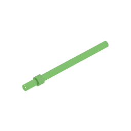 Bar 6L with Stop Ring #63965 Bar 6L with Stop Ring #63965 - 140-Trans Green Lego Block Sets Alternative