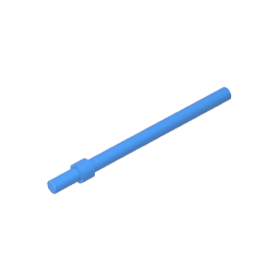 Bar 6L with Stop Ring #63965 Bar 6L with Stop Ring #63965 - 51-Dark Azure Lego Block Sets Alternative