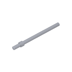 Bar 6L with Stop Ring #63965 Bar 6L with Stop Ring #63965 - 73-Flat Silver Lego Block Sets Alternative