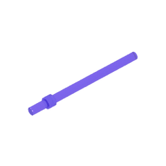 Bar 6L with Stop Ring #63965 Bar 6L with Stop Ring #63965 - 160-Trans Purple Lego Block Sets Alternative