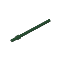 Bar 6L with Stop Ring #63965 Bar 6L with Stop Ring #63965 - 47-Dark Green Lego Block Sets Alternative