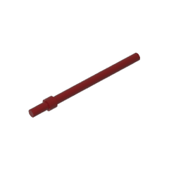 Bar 6L with Stop Ring #63965 Bar 6L with Stop Ring #63965 - 14-Dark Red Lego Block Sets Alternative
