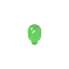 Light Cover with Internal Bar / Bionicle Barraki Eye #58176 Light Cover with Internal Bar / Bionicle Barraki Eye #58176 - 140-Trans Green Lego Block Sets Alternative