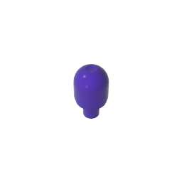 Light Cover with Internal Bar / Bionicle Barraki Eye #58176 Light Cover with Internal Bar / Bionicle Barraki Eye #58176 - 60-Dark Purple Lego Block Sets Alternative