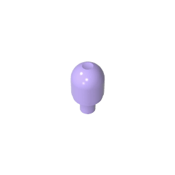 Light Cover with Internal Bar / Bionicle Barraki Eye #58176 Light Cover with Internal Bar / Bionicle Barraki Eye #58176 - 63-Lavender Lego Block Sets Alternative