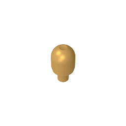 Light Cover with Internal Bar / Bionicle Barraki Eye #58176 Light Cover with Internal Bar / Bionicle Barraki Eye #58176 - 35-Pearl Gold Lego Block Sets Alternative