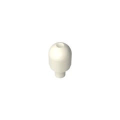 Light Cover with Internal Bar / Bionicle Barraki Eye #58176 Light Cover with Internal Bar / Bionicle Barraki Eye #58176 - 90-White Lego Block Sets Alternative