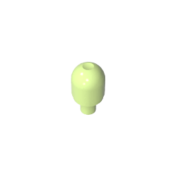 Light Cover with Internal Bar / Bionicle Barraki Eye #58176 Light Cover with Internal Bar / Bionicle Barraki Eye #58176 - 44-Yellowish Green Lego Block Sets Alternative