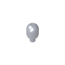 Light Cover with Internal Bar / Bionicle Barraki Eye #58176 Light Cover with Internal Bar / Bionicle Barraki Eye #58176 - 73-Flat Silver Lego Block Sets Alternative