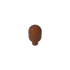 Light Cover with Internal Bar / Bionicle Barraki Eye #58176 Light Cover with Internal Bar / Bionicle Barraki Eye #58176 - 81-Reddish Brown Lego Block Sets Alternative