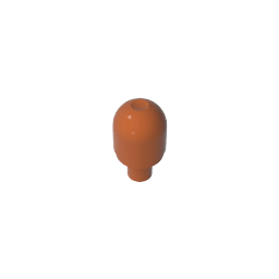 Light Cover with Internal Bar / Bionicle Barraki Eye #58176 Light Cover with Internal Bar / Bionicle Barraki Eye #58176 - 83-Dark Orange Lego Block Sets Alternative