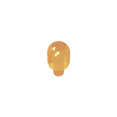 Light Cover with Internal Bar / Bionicle Barraki Eye #58176 Light Cover with Internal Bar / Bionicle Barraki Eye #58176 - 120-Trans Orange Lego Block Sets Alternative