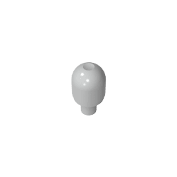 Light Cover with Internal Bar / Bionicle Barraki Eye #58176 Light Cover with Internal Bar / Bionicle Barraki Eye #58176 - 71-Light Bluish Gray Lego Block Sets Alternative