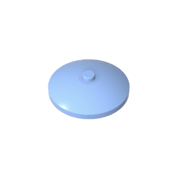 Dish 4 x 4 Inverted [Radar] #3960 Dish 4 x 4 Inverted [Radar] #3960 - 53-Bright Light Blue Lego Block Sets Alternative