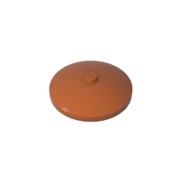 Dish 4 x 4 Inverted [Radar] #3960 Dish 4 x 4 Inverted [Radar] #3960 - 83-Dark Orange Lego Block Sets Alternative