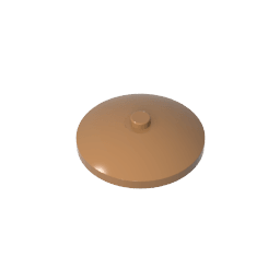 Dish 4 x 4 Inverted [Radar] #3960 Dish 4 x 4 Inverted [Radar] #3960 - 84-Medium Dark Flesh Lego Block Sets Alternative