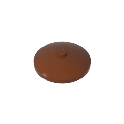 Dish 4 x 4 Inverted [Radar] #3960 Dish 4 x 4 Inverted [Radar] #3960 - 81-Reddish Brown Lego Block Sets Alternative