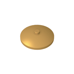 Dish 4 x 4 Inverted [Radar] #3960 Dish 4 x 4 Inverted [Radar] #3960 - 35-Pearl Gold Lego Block Sets Alternative