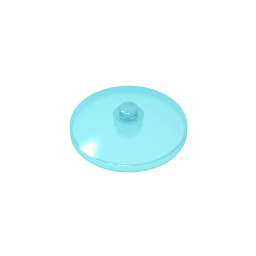 Dish 4 x 4 Inverted [Radar] #3960 Dish 4 x 4 Inverted [Radar] #3960 - 152-Trans Light Blue Lego Block Sets Alternative