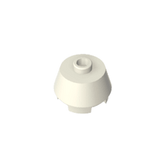 Brick Round 2 x 2 Truncated Cone #98100 Brick Round 2 x 2 Truncated Cone #98100 - 90-White Lego Block Sets Alternative