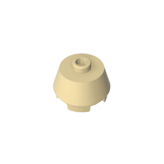 Brick Round 2 x 2 Truncated Cone #98100 Brick Round 2 x 2 Truncated Cone #98100 - 31-Tan Lego Block Sets Alternative