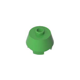 Brick Round 2 x 2 Truncated Cone #98100 Brick Round 2 x 2 Truncated Cone #98100 - 43-Bright Green Lego Block Sets Alternative