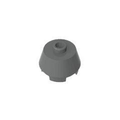 Brick Round 2 x 2 Truncated Cone #98100 Brick Round 2 x 2 Truncated Cone #98100 - 72-Dark Bluish Gray Lego Block Sets Alternative