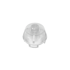 Brick Round 2 x 2 Truncated Cone #98100 Brick Round 2 x 2 Truncated Cone #98100 - 180-Trans Clear Lego Block Sets Alternative