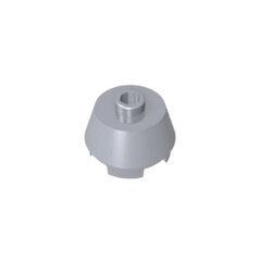 Brick Round 2 x 2 Truncated Cone #98100 Brick Round 2 x 2 Truncated Cone #98100 - 73-Flat Silver Lego Block Sets Alternative
