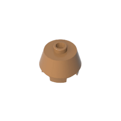 Brick Round 2 x 2 Truncated Cone #98100 Brick Round 2 x 2 Truncated Cone #98100 - 84-Medium Dark Flesh Lego Block Sets Alternative