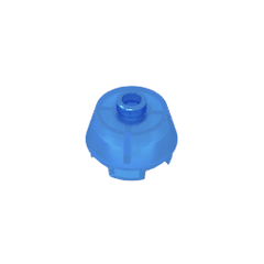 Brick Round 2 x 2 Truncated Cone #98100 Brick Round 2 x 2 Truncated Cone #98100 - 150-Trans Dark Blue Lego Block Sets Alternative