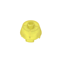 Brick Round 2 x 2 Truncated Cone #98100 Brick Round 2 x 2 Truncated Cone #98100 - 130-Trans Yellow Lego Block Sets Alternative