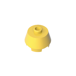 Brick Round 2 x 2 Truncated Cone #98100 Brick Round 2 x 2 Truncated Cone #98100 - 30-Yellow Lego Block Sets Alternative