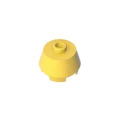 Brick Round 2 x 2 Truncated Cone #98100 Brick Round 2 x 2 Truncated Cone #98100 - 30-Yellow Lego Block Sets Alternative