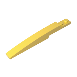 Brick Curved 10 x 1 [Asymmetric Inside Ridges] #13731 Brick Curved 10 x 1 [Asymmetric Inside Ridges] #13731 - 30-Yellow Lego Block Sets Alternative