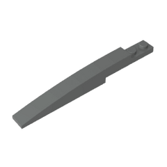 Brick Curved 10 x 1 [Asymmetric Inside Ridges] #13731 Brick Curved 10 x 1 [Asymmetric Inside Ridges] #13731 - 72-Dark Bluish Gray Lego Block Sets Alternative