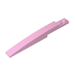 Brick Curved 10 x 1 [Asymmetric Inside Ridges] #13731 Brick Curved 10 x 1 [Asymmetric Inside Ridges] #13731 - 11-Bright Pink Lego Block Sets Alternative