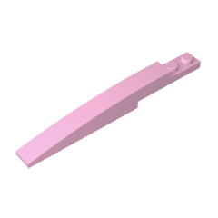 Brick Curved 10 x 1 [Asymmetric Inside Ridges] #13731 Brick Curved 10 x 1 [Asymmetric Inside Ridges] #13731 - 11-Bright Pink Lego Block Sets Alternative