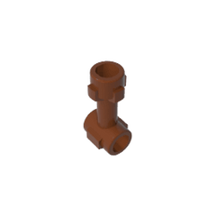 Bar 1L with Top Stud and Two Side Studs #92690 Bar 1L with Top Stud and Two Side Studs #92690 - 81-Reddish Brown Lego Block Sets Alternative