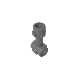 Bar 1L with Top Stud and Two Side Studs #92690 Bar 1L with Top Stud and Two Side Studs #92690 - 72-Dark Bluish Gray Lego Block Sets Alternative