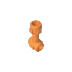 Bar 1L with Top Stud and Two Side Studs #92690 Bar 1L with Top Stud and Two Side Studs #92690 - 21-Orange Lego Block Sets Alternative