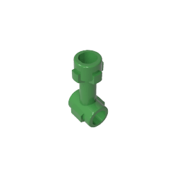 Bar 1L with Top Stud and Two Side Studs #92690 Bar 1L with Top Stud and Two Side Studs #92690 - 40-Green Lego Block Sets Alternative