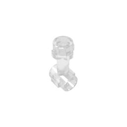 Bar 1L with Top Stud and Two Side Studs #92690 Bar 1L with Top Stud and Two Side Studs #92690 - 180-Trans Clear Lego Block Sets Alternative